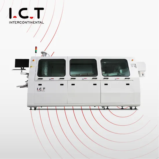High Precision Automatic PCB Plug-in Component Soldering Machine Wave Solder Machine W4