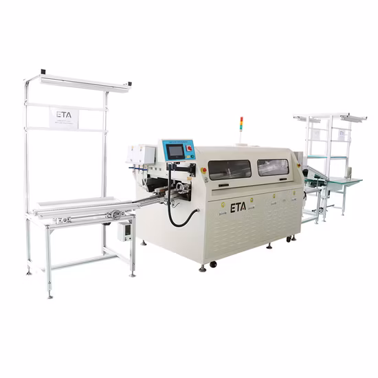 High Precision Automatic PCB Plug-in Component Soldering Machine Wave Solder Machine W4