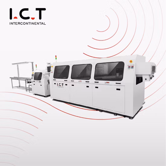 High Precision Automatic PCB Plug-in Component Soldering Machine Wave Solder Machine W4