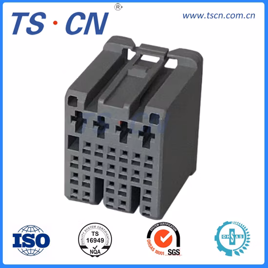 Female Automobile Wire Harness Audio Male Automotive Video Cable Connector Electric Car Connector 2098385