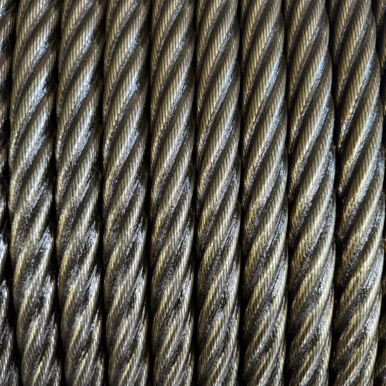 19X7 Ungalvanized Steel Cable Wire Rope Cable De Acero
